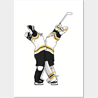 Goalie love celly Posters and Art
